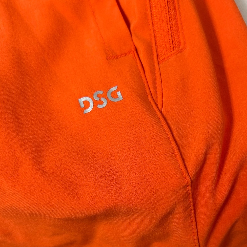 DSG Vibrant Orange Active Shorts - Picture 3 of 4